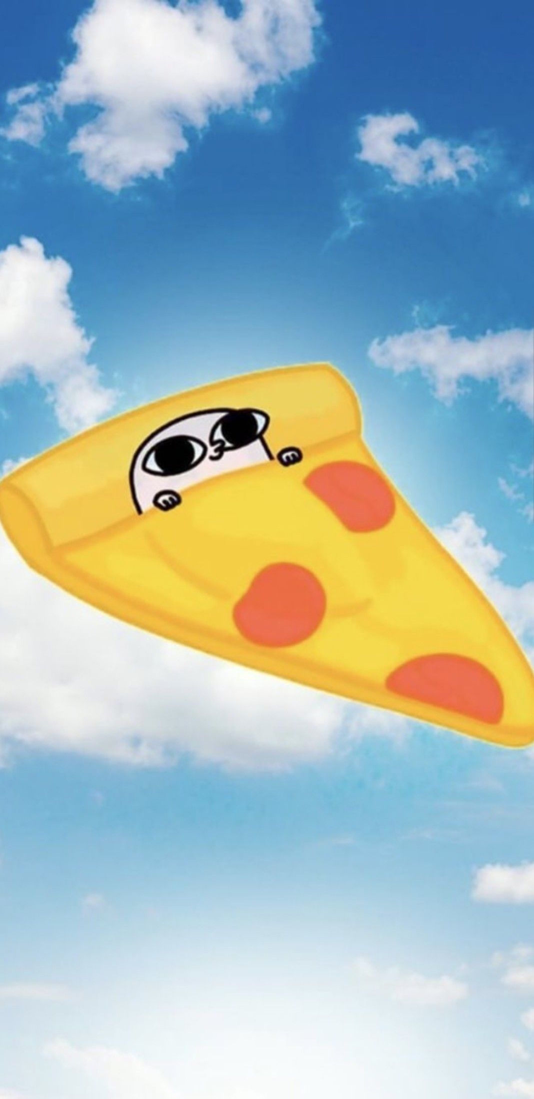 Ketnipz Wallpaper Pizza In The Sky Funny Meme