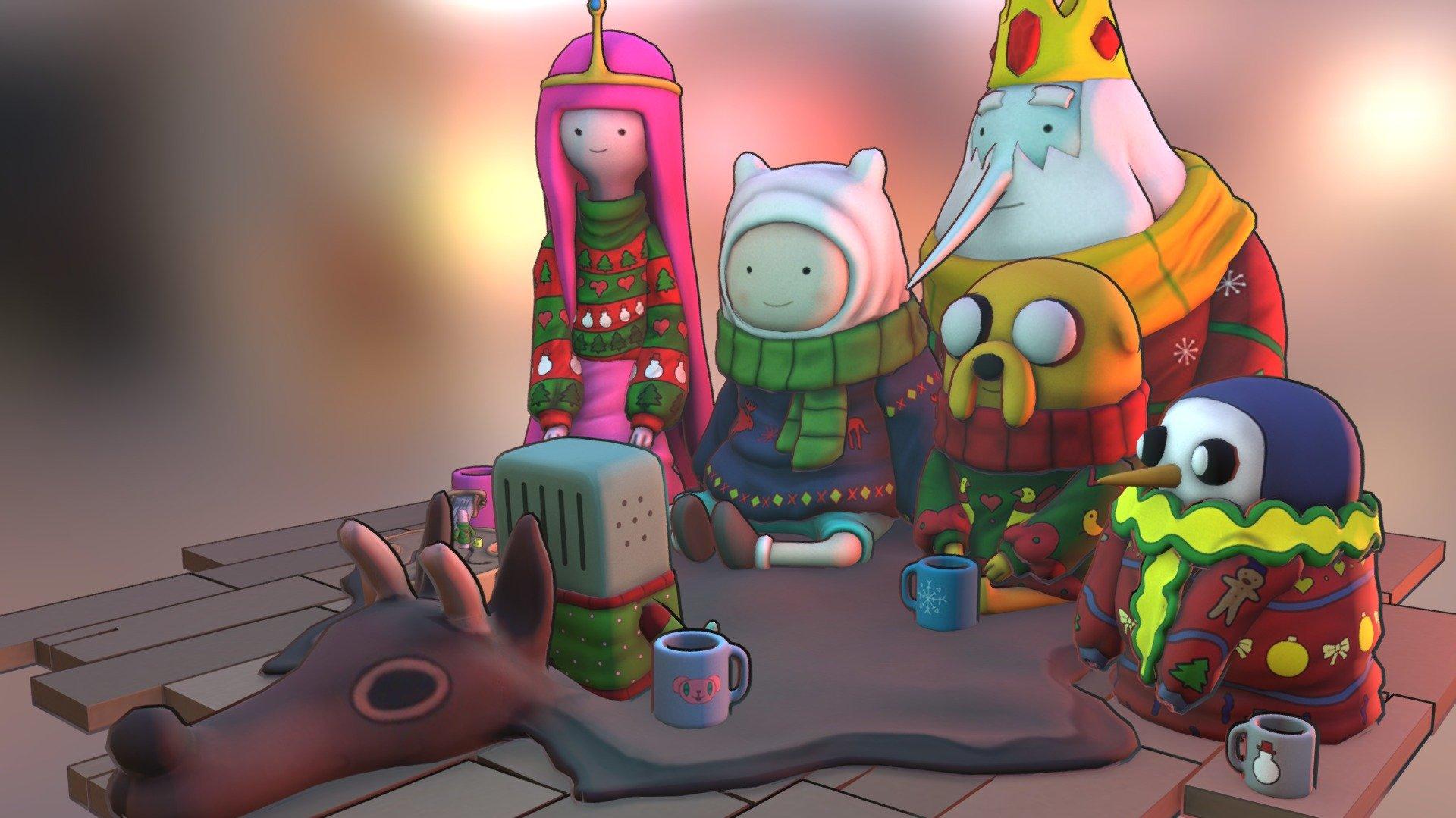 Artstation Fan Art Adventure Time Holly Jolly Secrets Part