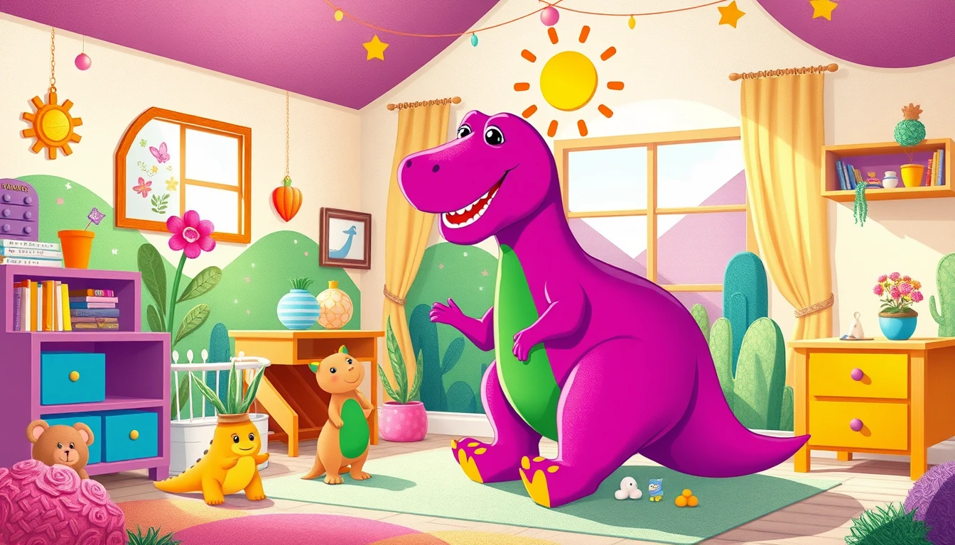 Barney Wallpaper