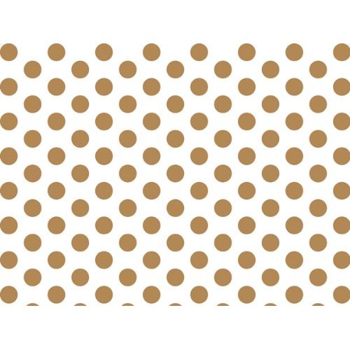 Amazon Gold White Polka Dots Tissue Paper X Sheets