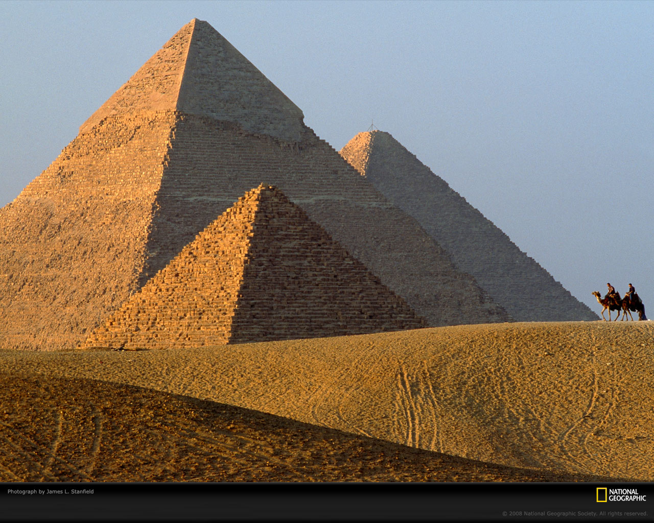 Giza Pyramids Photo Wallpaper Photos