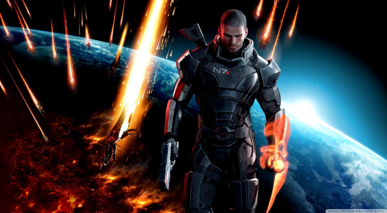 Mass Effect Wallpaper HD Warrior