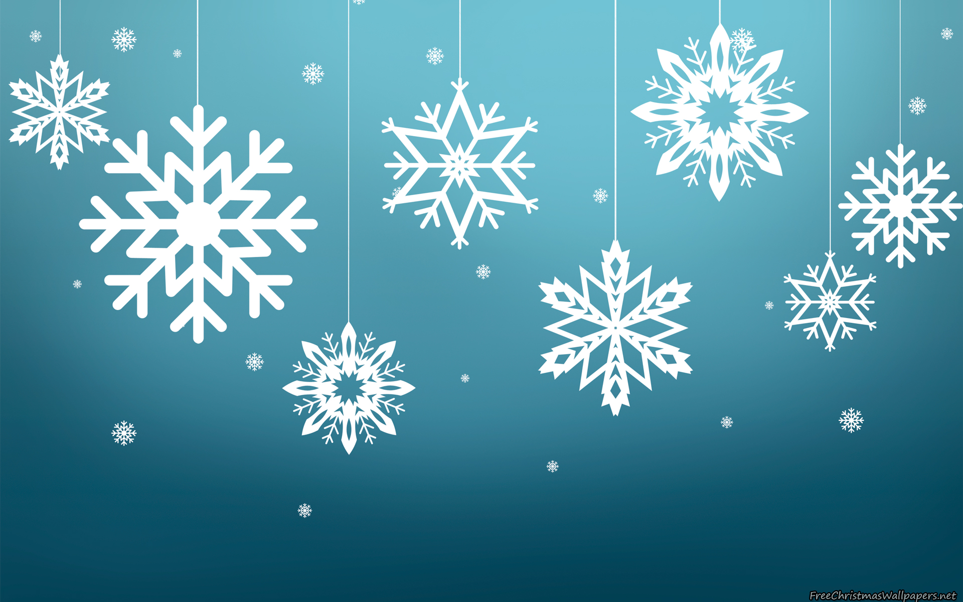 Christmas Snowflake Wallpaper HD