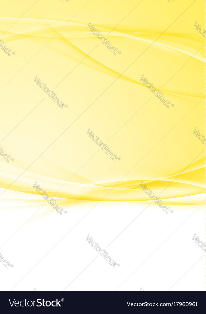 Bright Modern Orange Swoosh Folder Background Vector Image