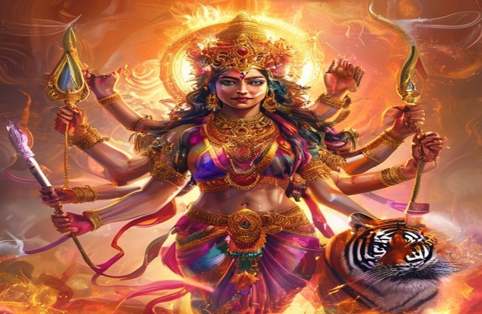 God Durga HD Wallpaper