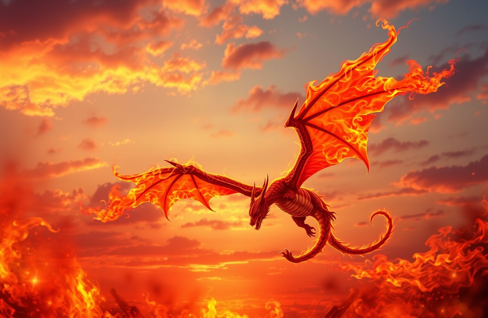 Wings Of Fire Wallpaper