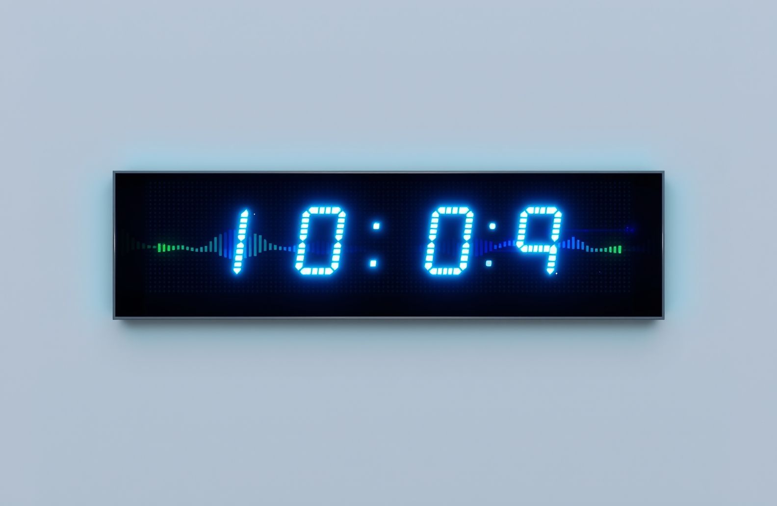 Digital Clock Wallpaper