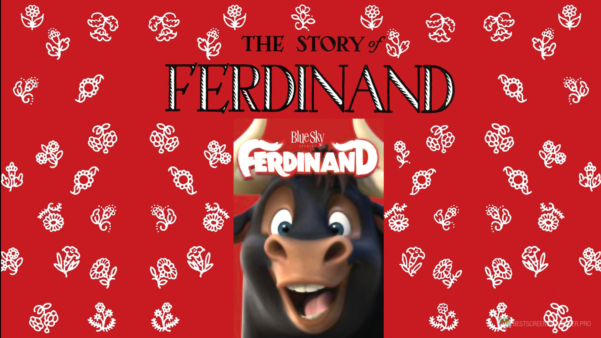 Бык Фердинанд обои