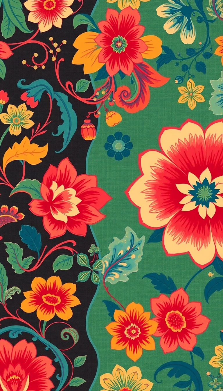 Ogee Wallpaper