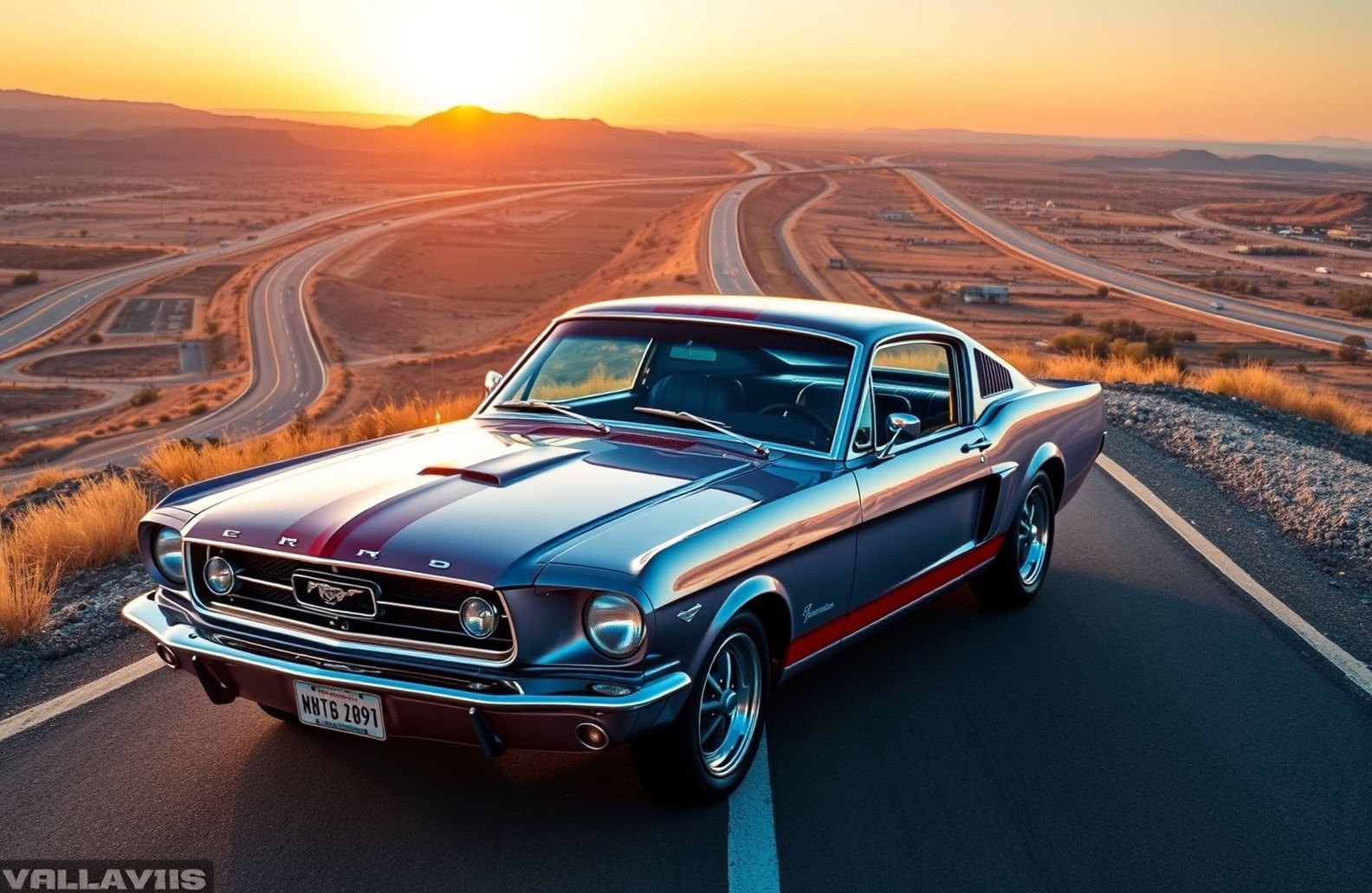 Classic Ford Mustang Wallpaper