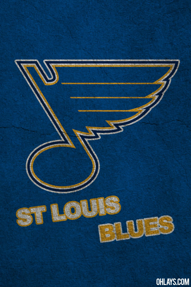 St Louis Blues iPhone Wallpaper Ohlays