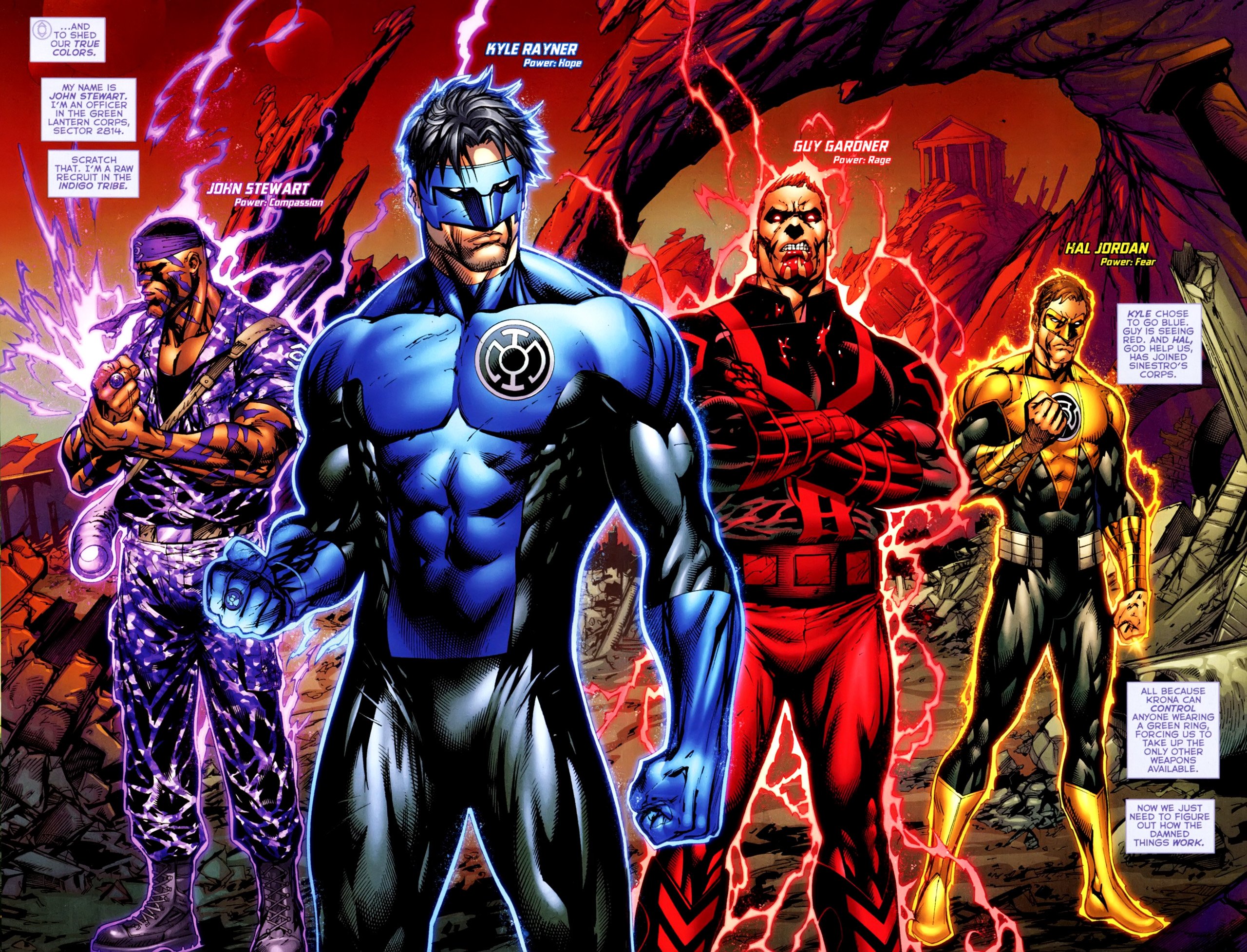 blue lantern corps members