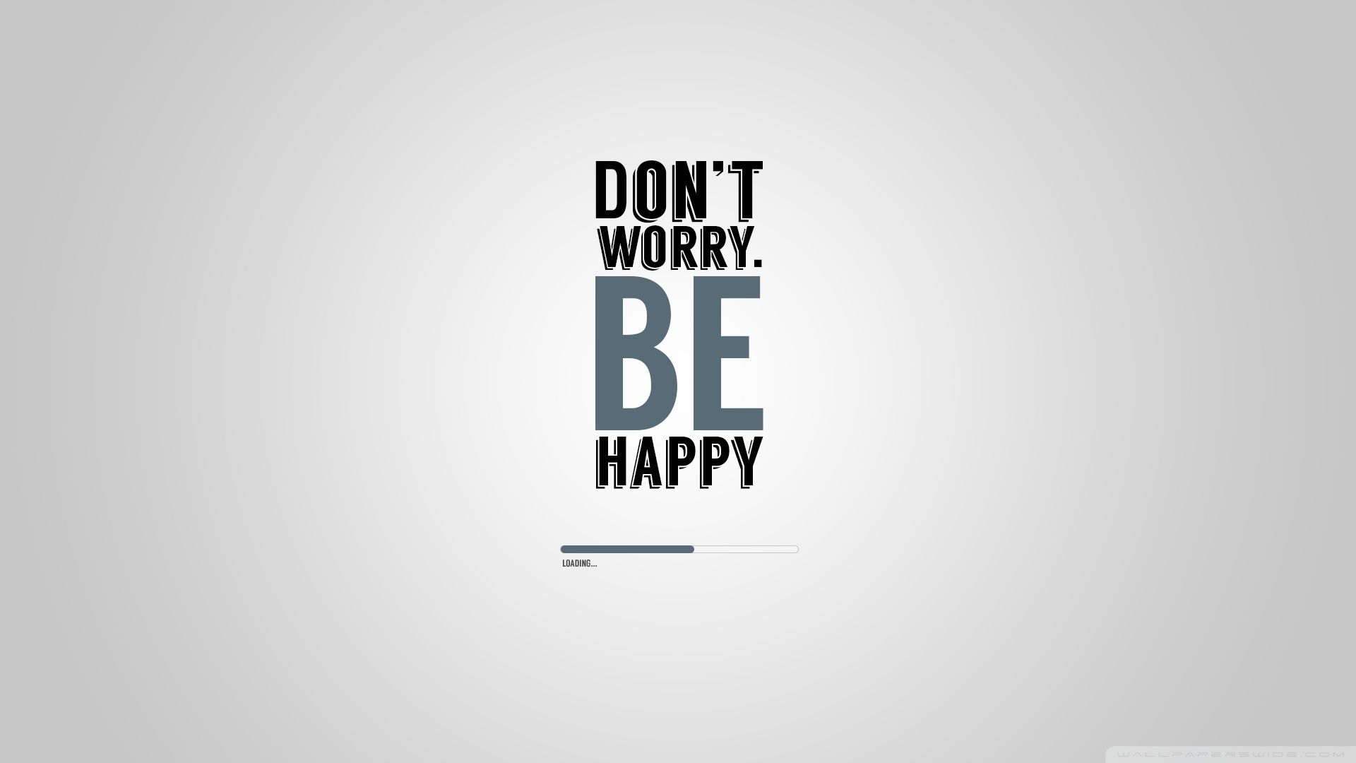 Be Happy Desktop Wallpaper Top
