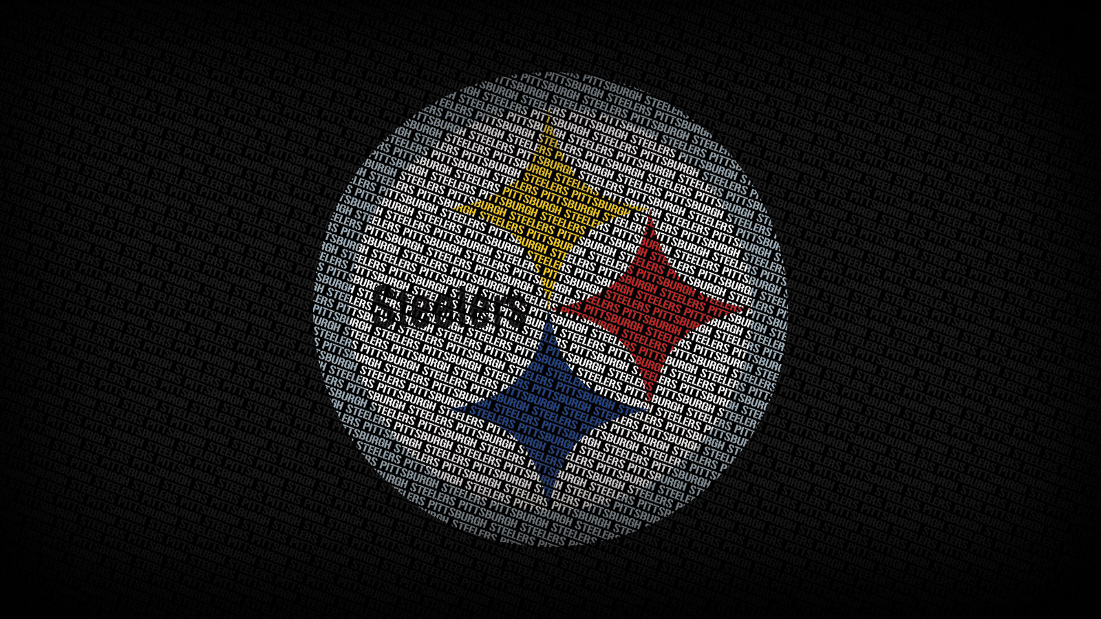 Steelers Typography Wallpaper By Blawdfire Customization