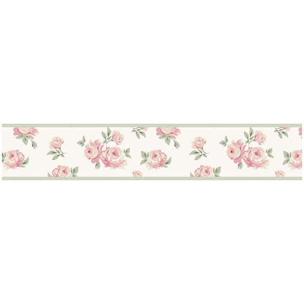 Riley S Roses Wallpaper Border By Sweet Jojo Designs