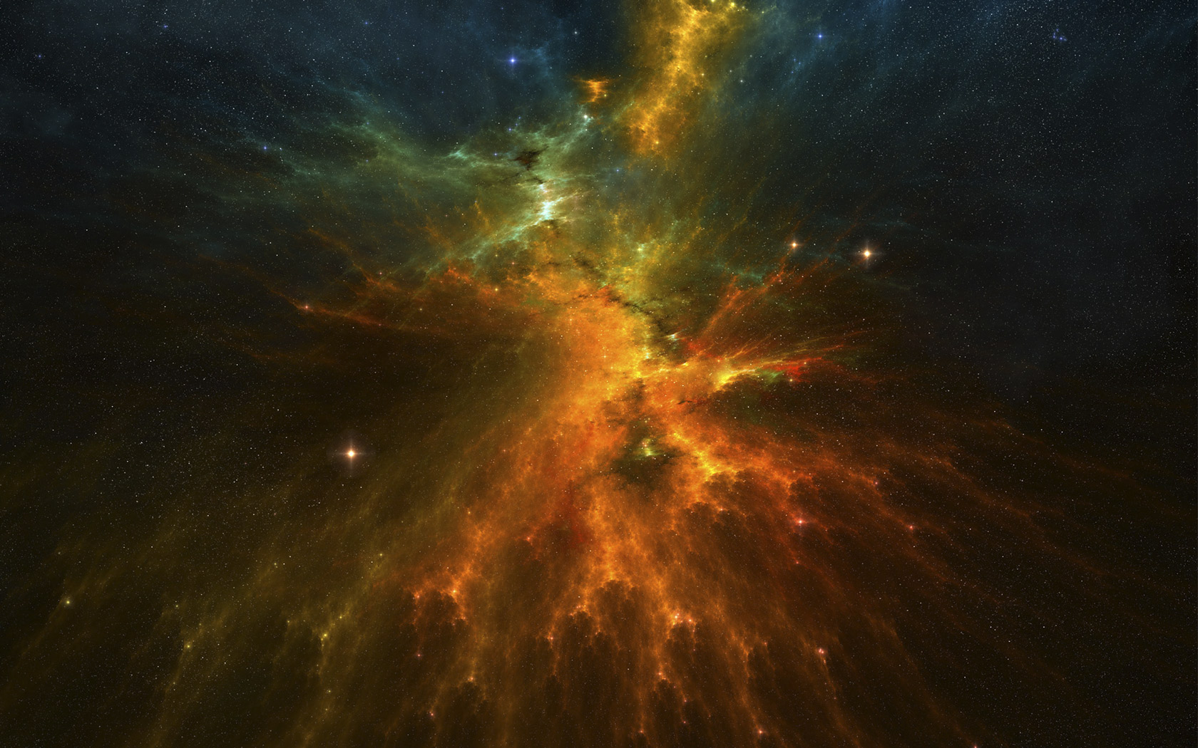 Desktop Wallpaper Of Sci Fi Nebula Puter