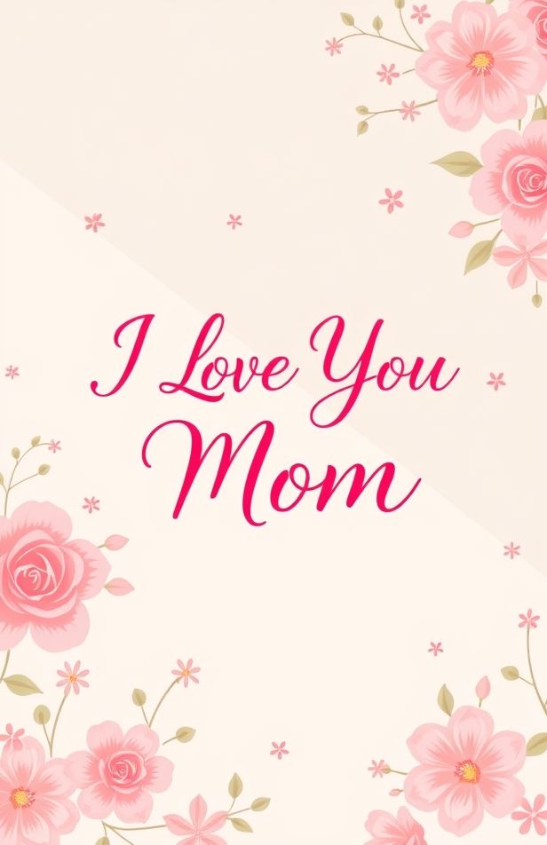 I Love You Mom Wallpaper