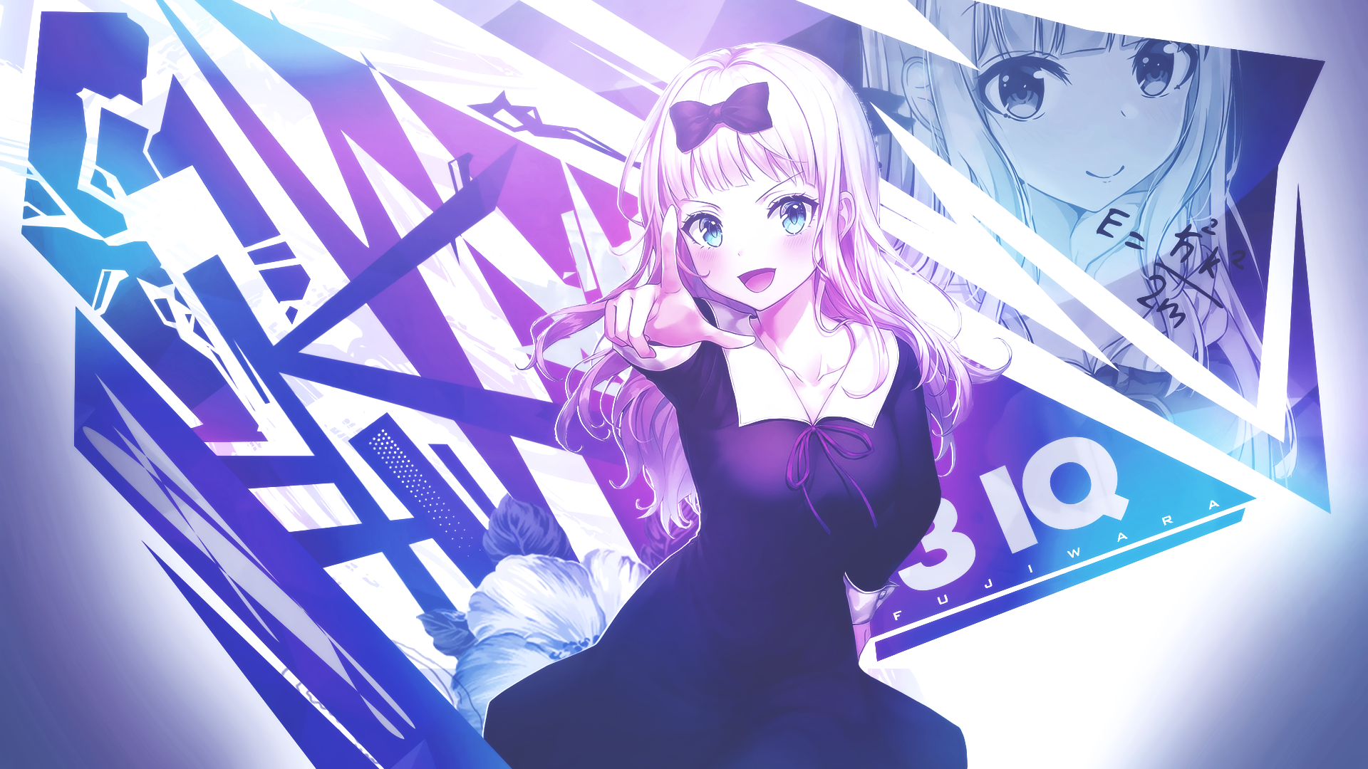 Chika Fujiwara Anime Kaguya Wallpaper