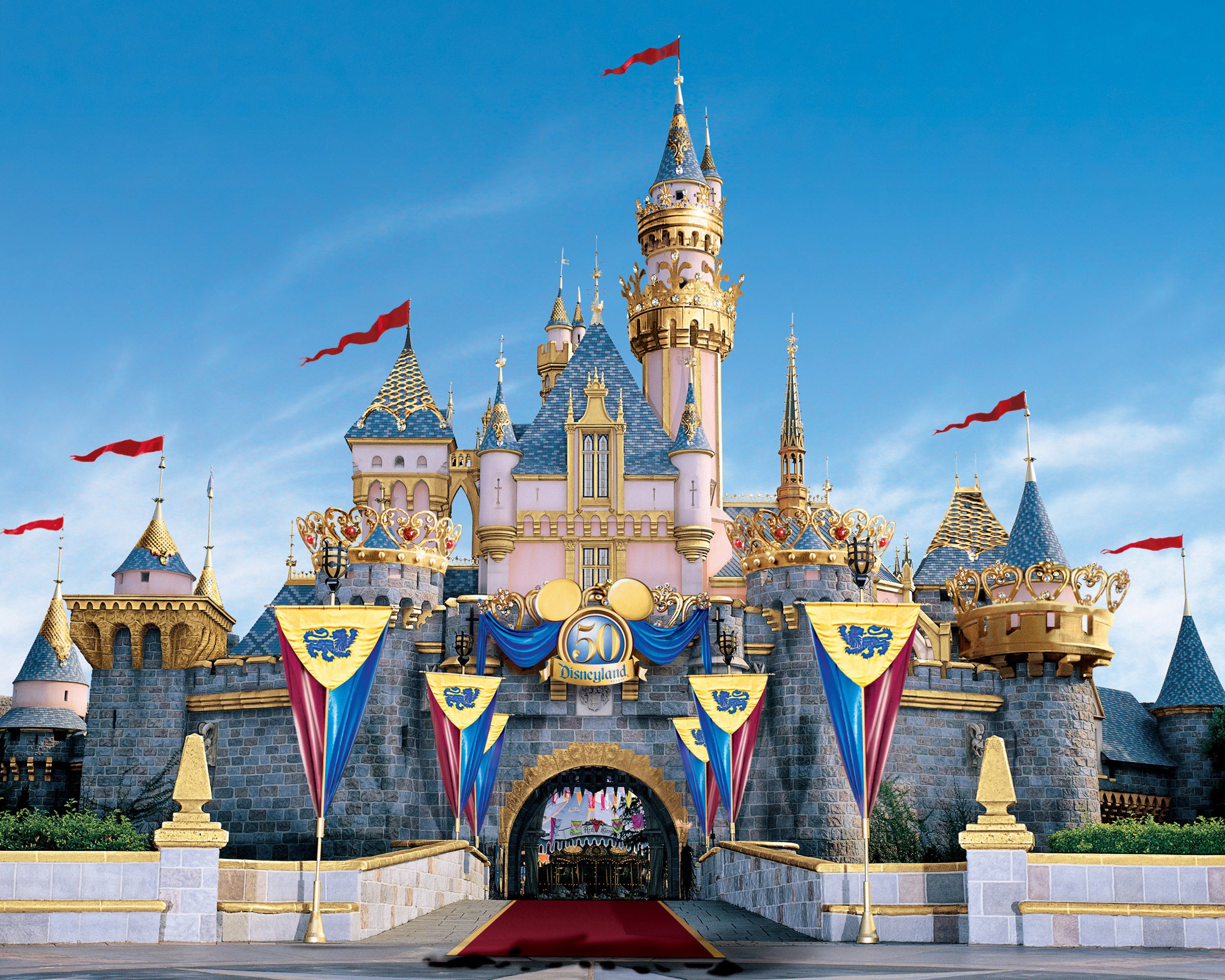 HD Disneyland Background