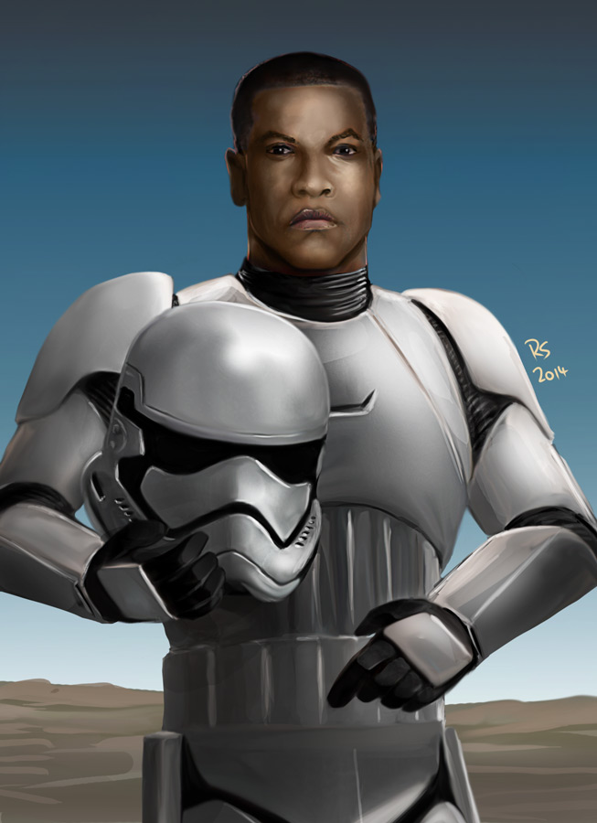 Star Wars The Force Awakens   Stormtrooper by Robert Shane on
