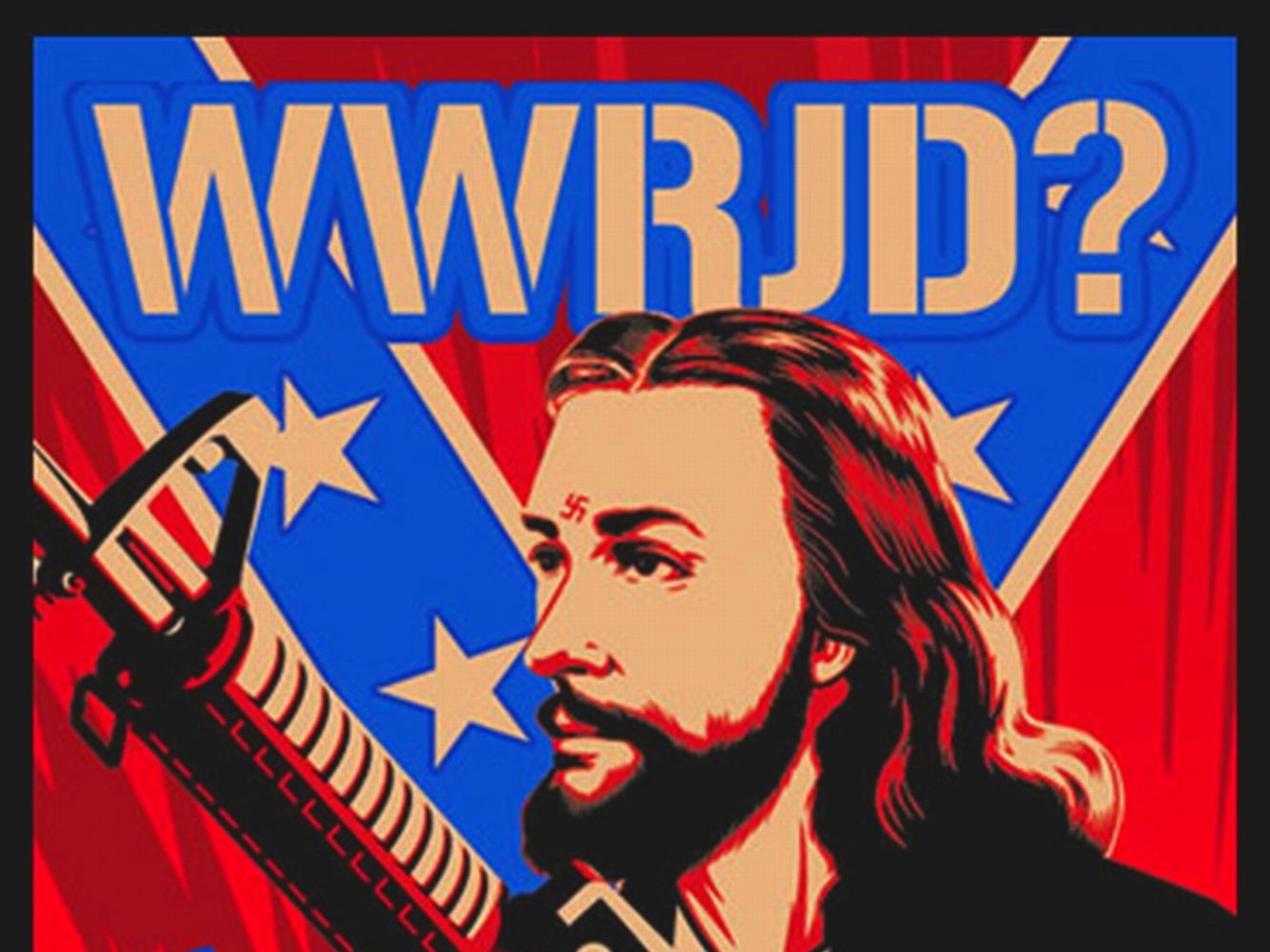 Jesus Christ Redneck Wallpaper Art HD