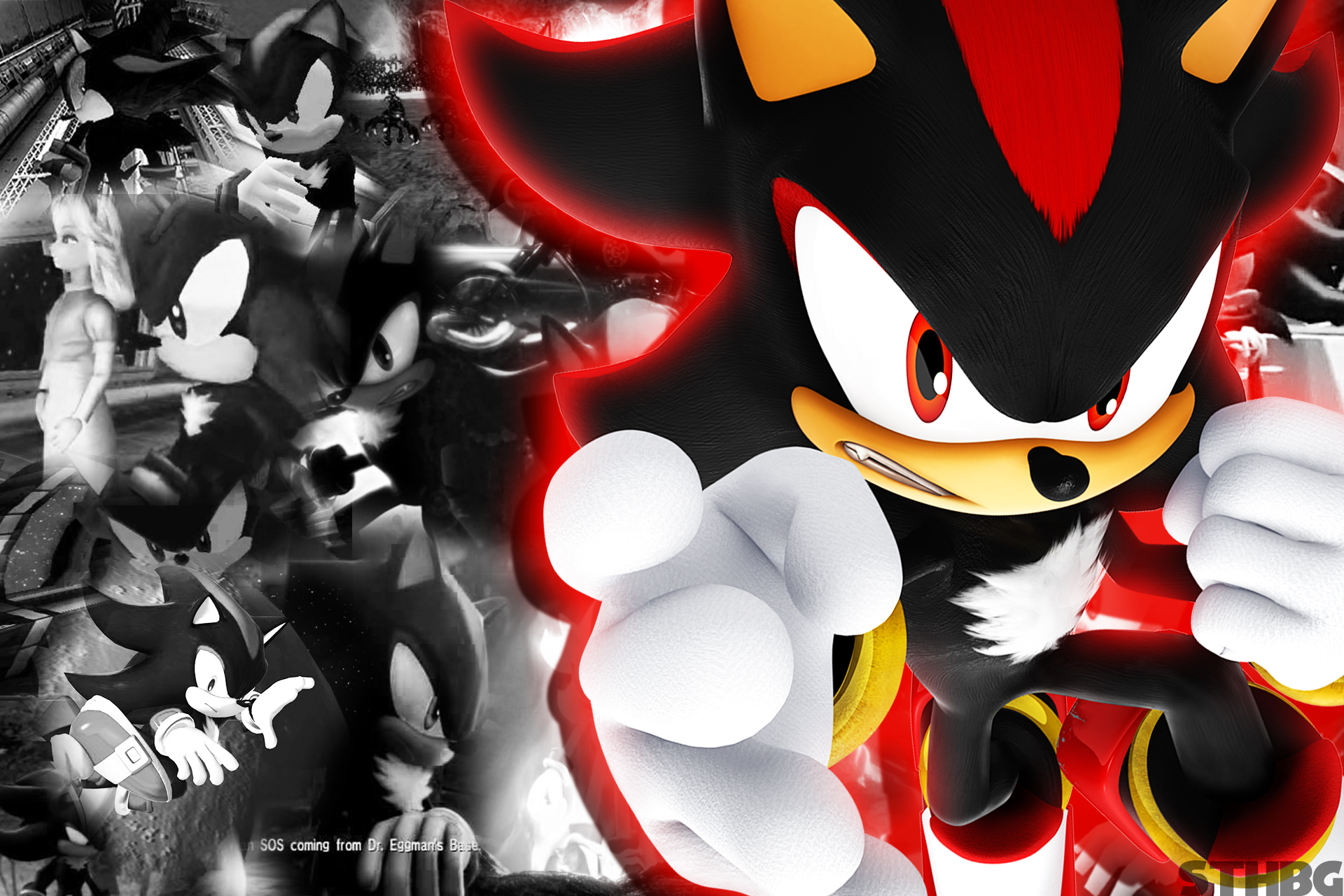 Shadow The Hedgehog Memories Wallpaper by SonicTheHedgehogBG on