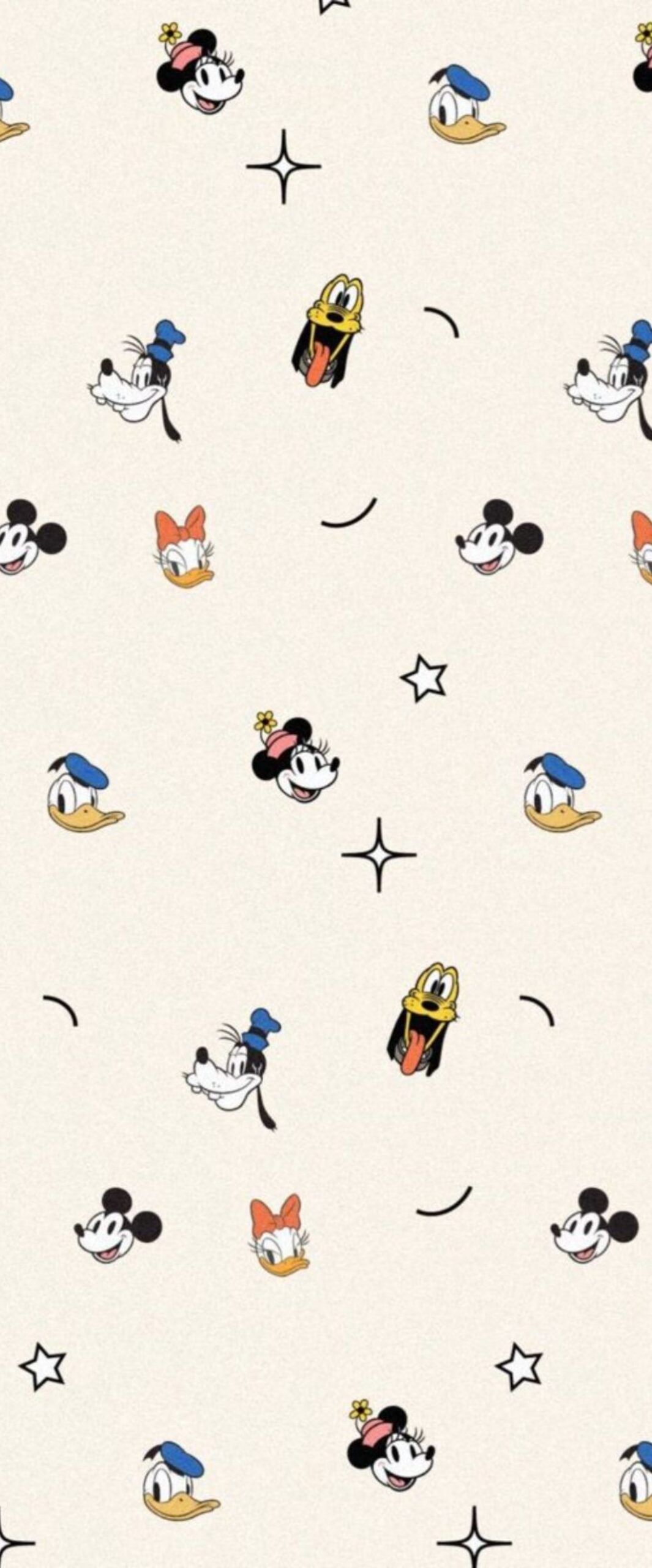 Disney Characters iPhone Wallpaper