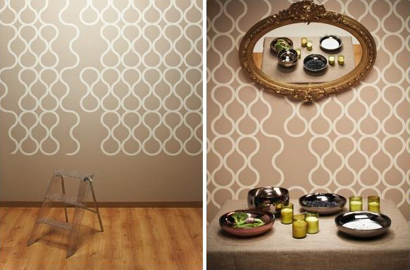 Design Tableau Tear Off Wall Paper