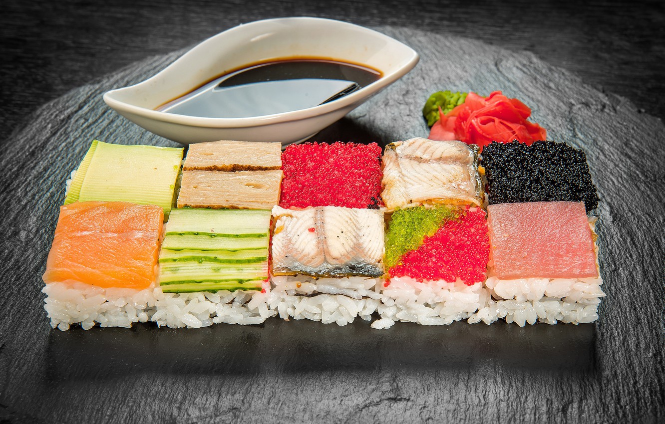 Wallpaper Delicious Caviar Figure Sauce Seafood Fish