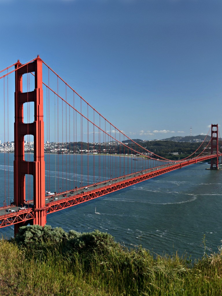 Golden Gate Bridge wallpaper HD   Splendid Wallpaper HD 768x1024