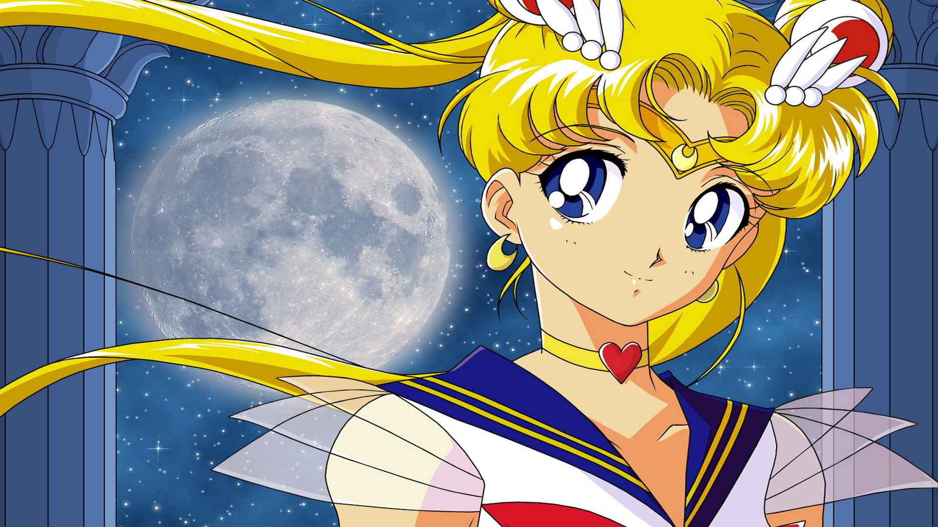 Anime Cute Sailor Moon Wallpaper Background Image