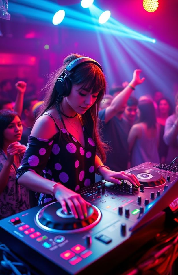 Girl Dj Wallpaper HD