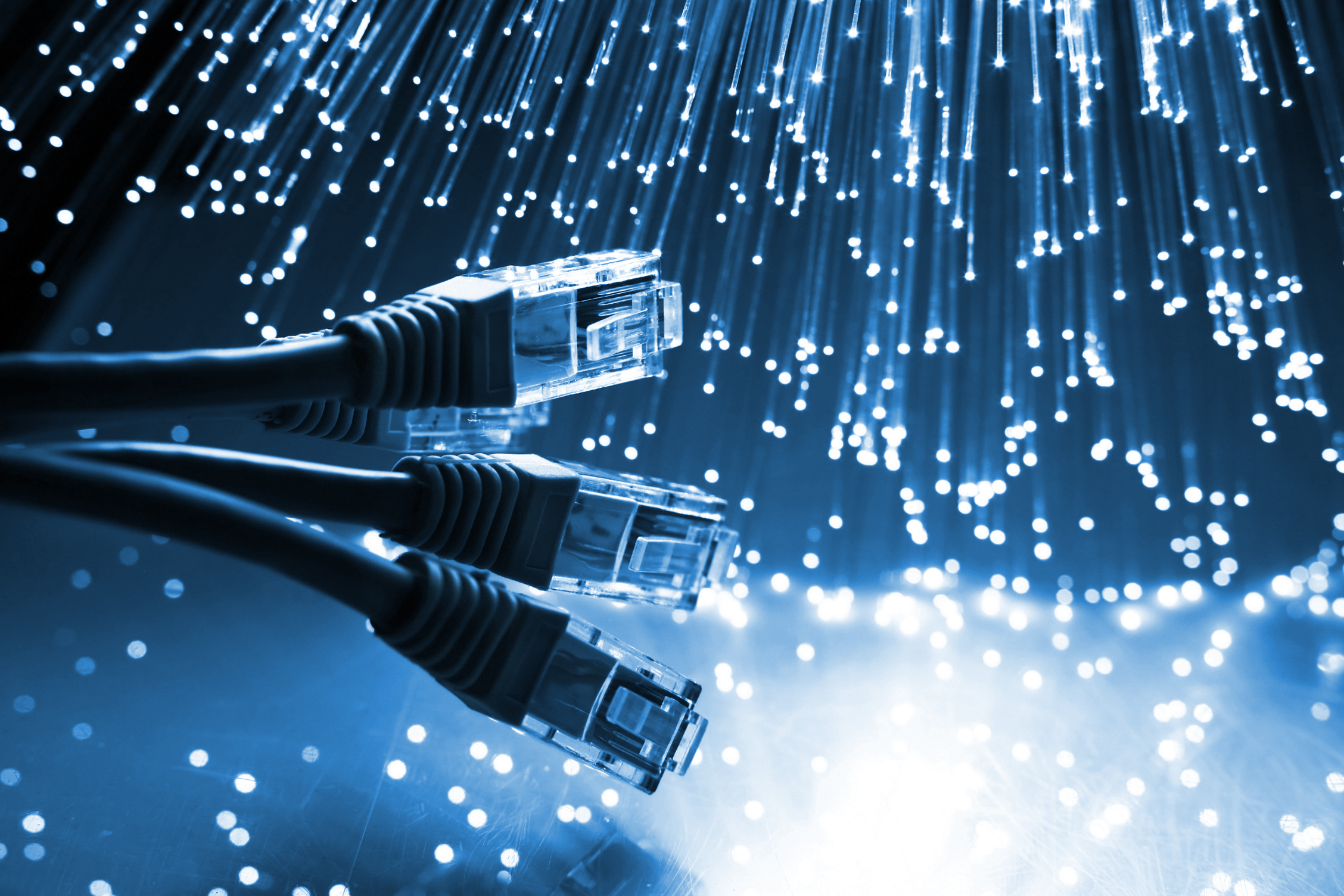  45 optic fiber communications network cable the light wallpaper 2256x1504