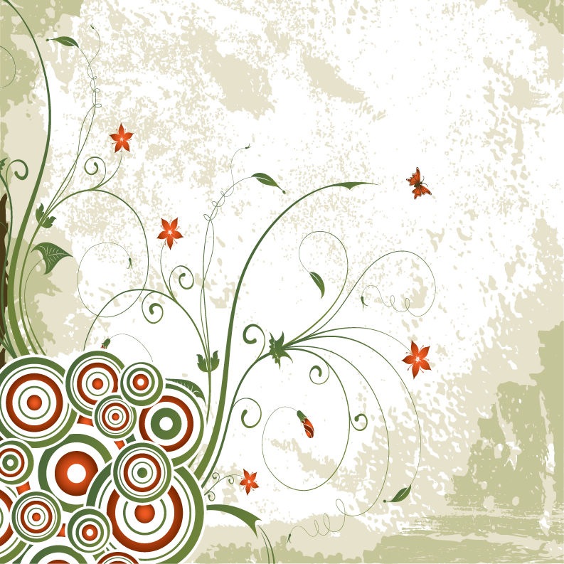 Abstract Swirl Floral Wallpaper PicsWallpapercom