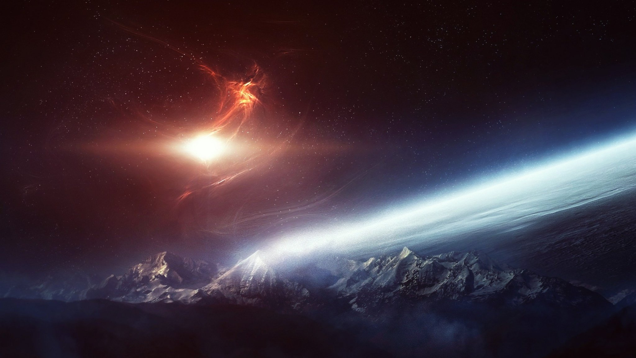 Outer Space Wallpapers 2048x1152