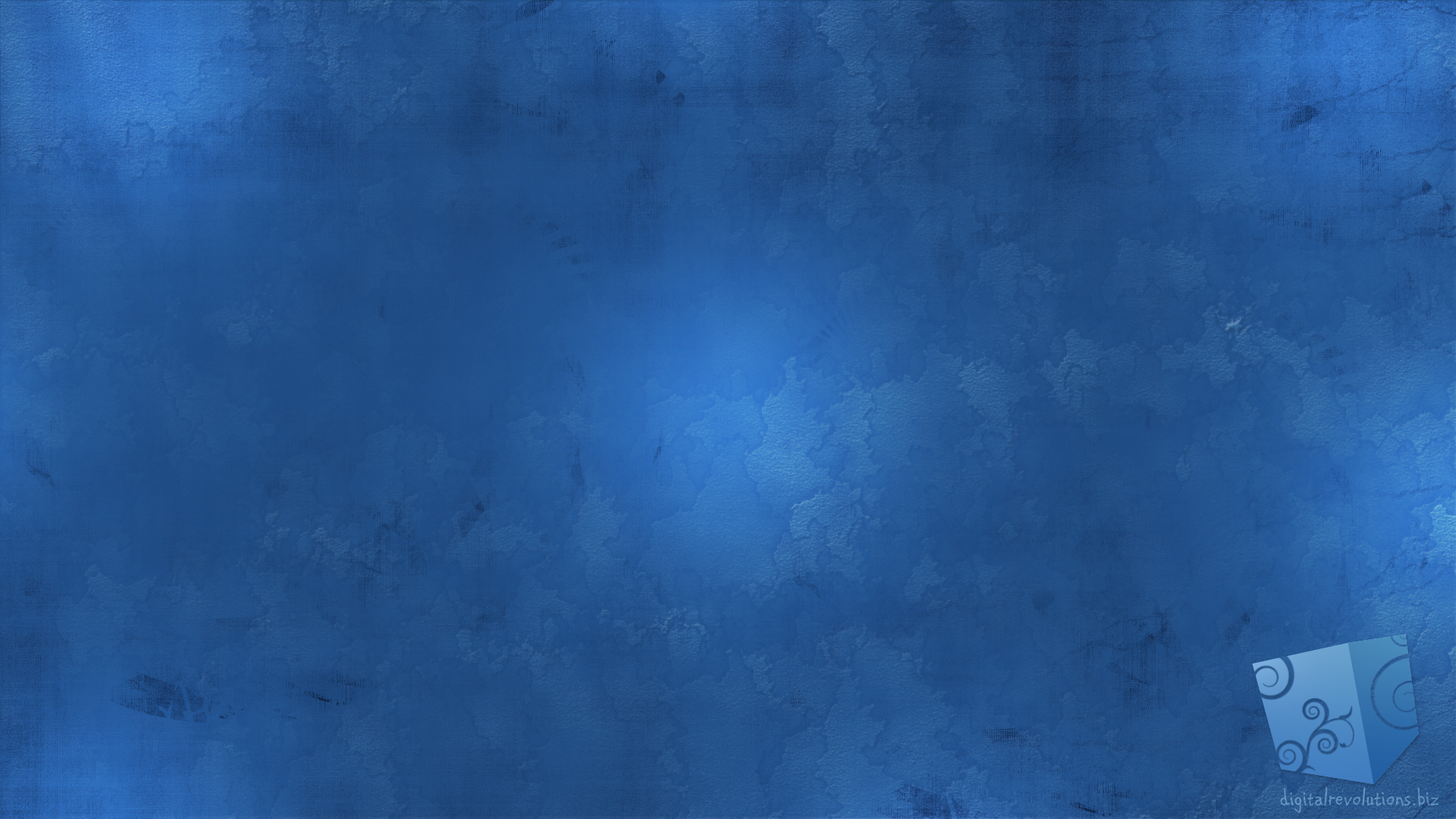 Cool Blue Abstract Background Digital Revolutions
