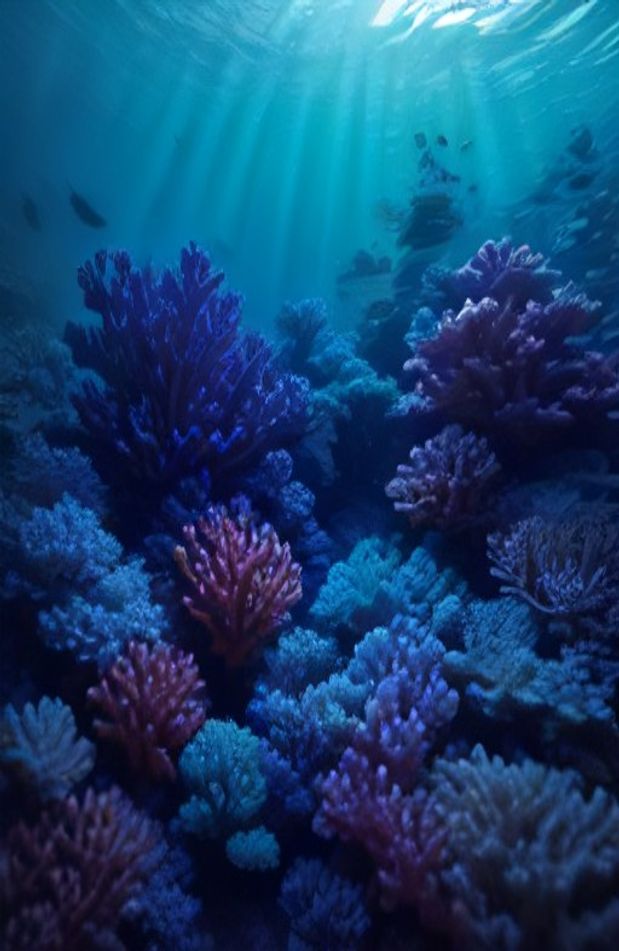 Under The Ocean Wallpaper