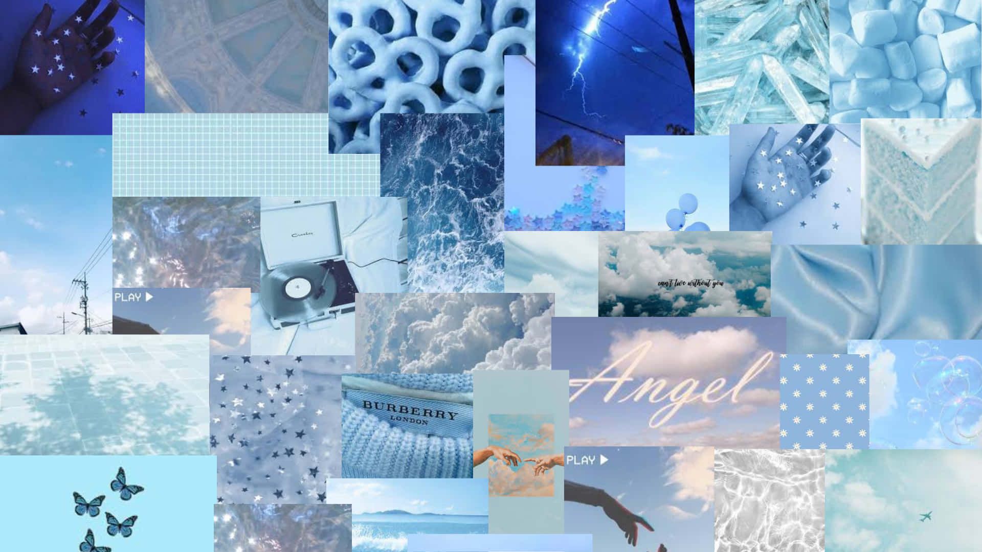 Light Blue Laptop Wallpaper