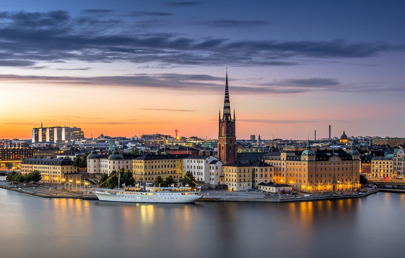 Wallpaper Stockholm Sweden Old Town Image