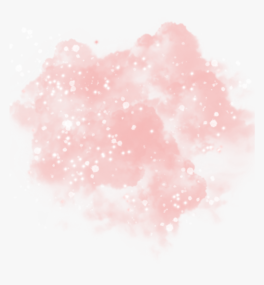Cloud Pink Outline Outlines Background Aesthetic Glitter Wallpaper