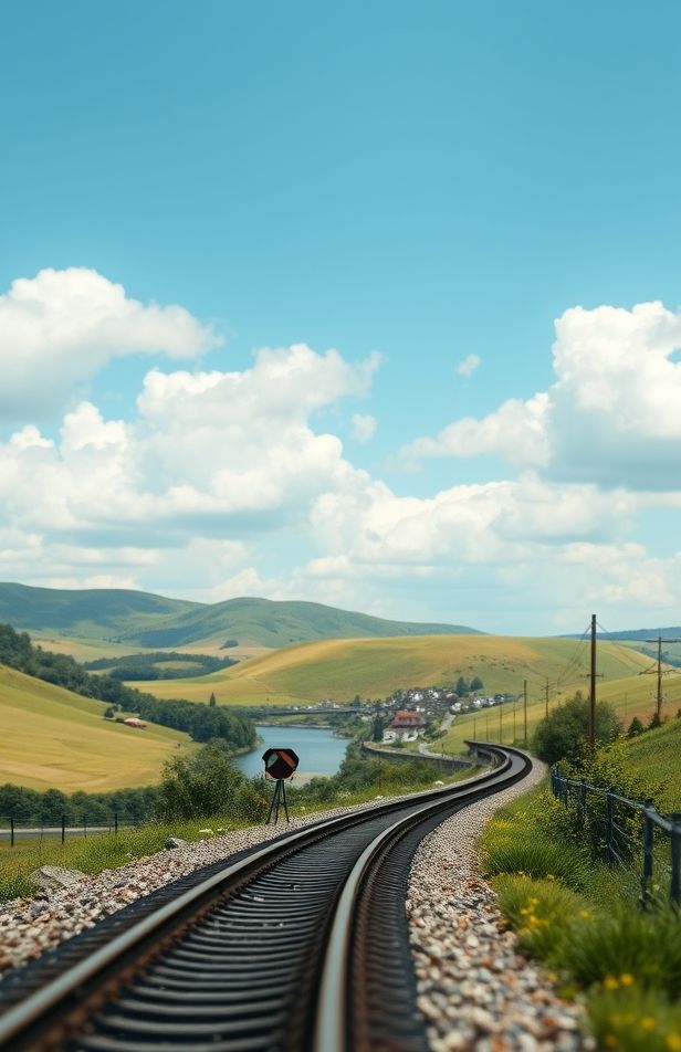Model Railroad Backdrops Wallpaper