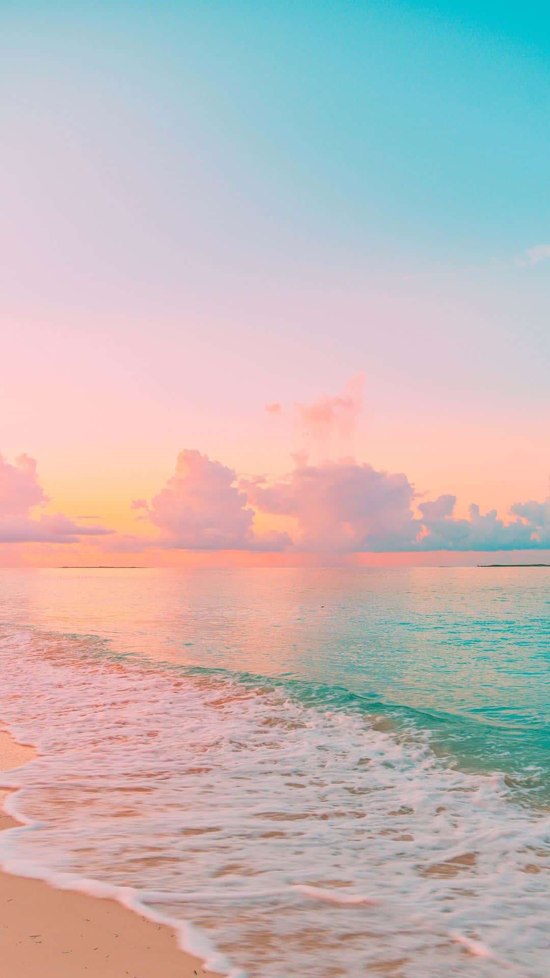 Pink Beach Wallpaper