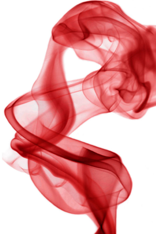 Red Smoke Wallpaper For iPhone