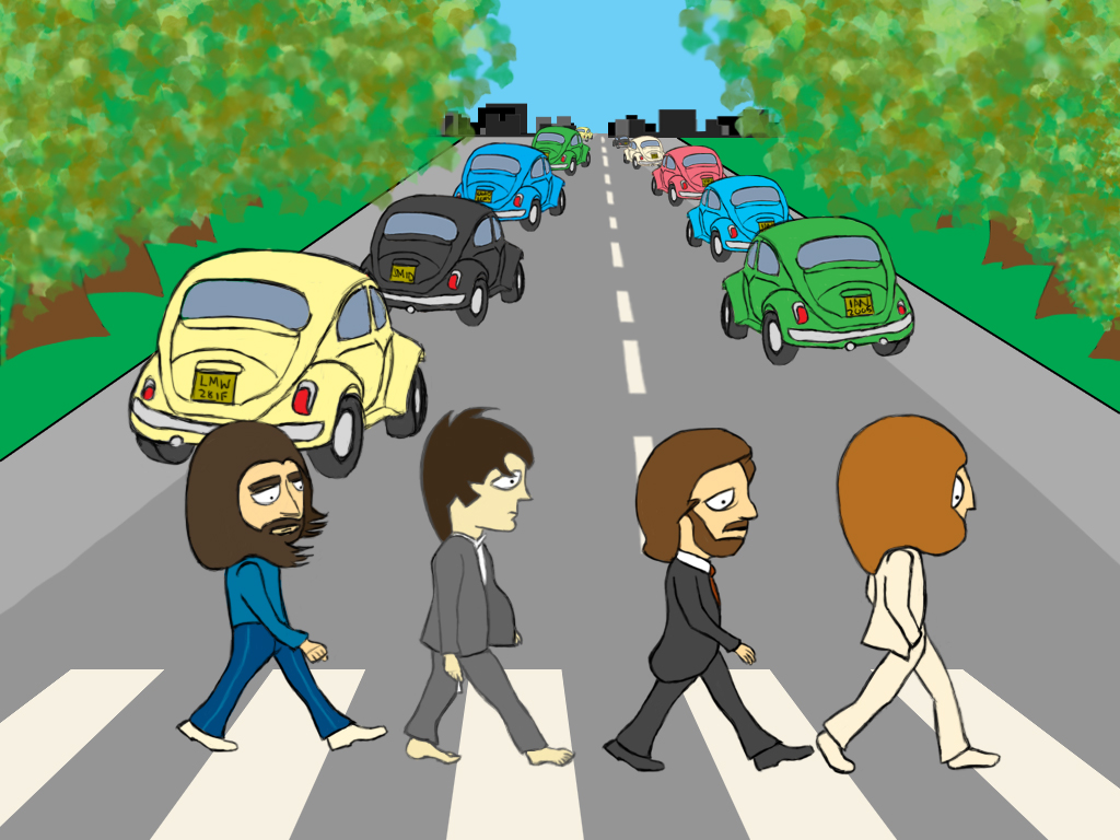 The Beatles Abbey Road By Burnttoad