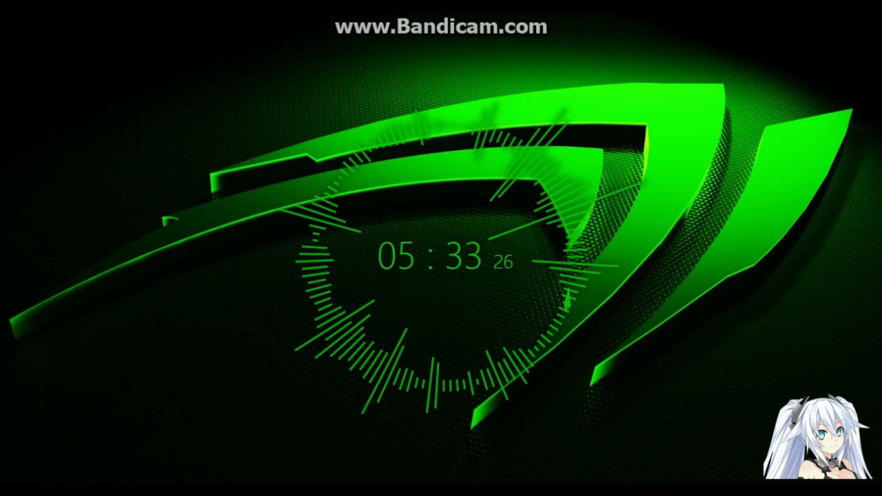 Audio Visualizer From Wallpaper Engine Nvidia Logo