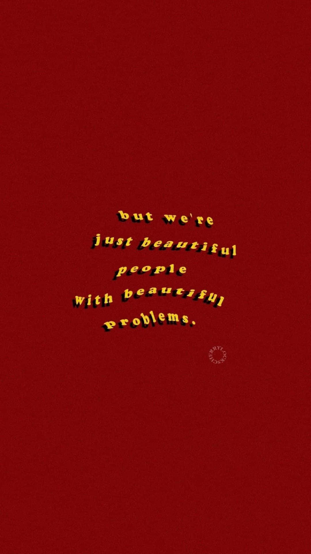 Red iPhone Background Wallpaper