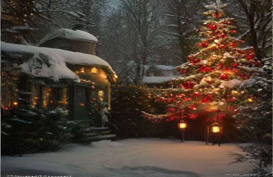 Old Fashioned Christmas Wallpaper