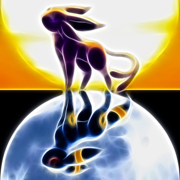 Pokemon Sun Moon Espeon Umbreon Wallpaper