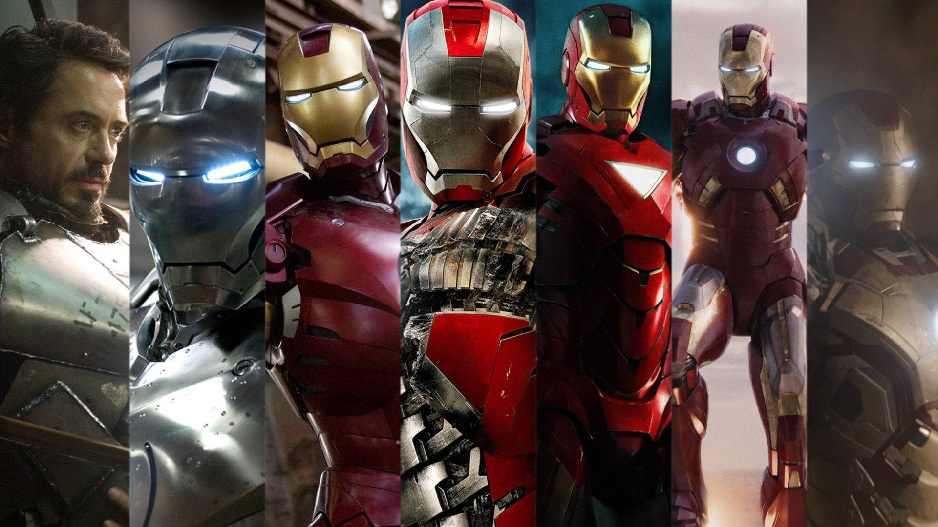 Iron Man Mark Standing Ready To Defend Justice Wallpaper