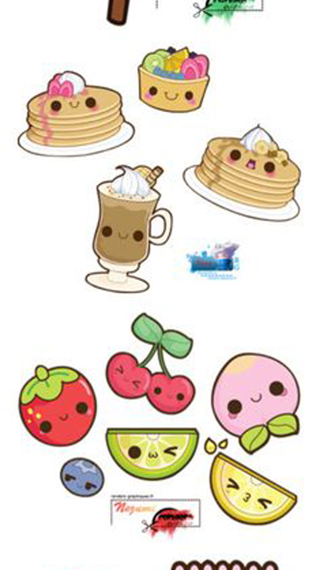 Cartoon iPhone Background Wallpaper